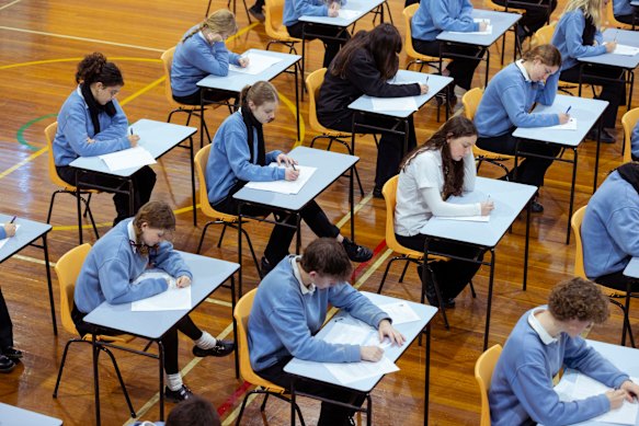 One-third of students attempting Advanced Mathematics for the HSC abandon it after one year.