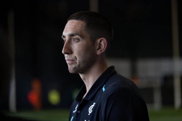 Jacob Weitering signed a six-year extension with Carlton in October.