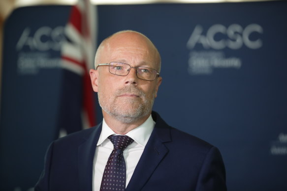 Former head of the Australian Cyber Security Centre Alastair MacGibbon cautioned that there is a difference between information being accessed and downloaded.