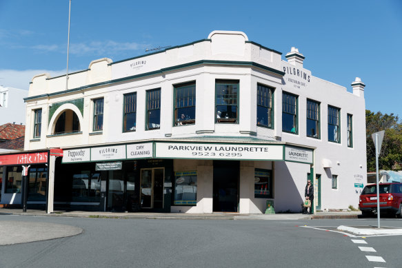 Liberal leader Mark Speakman asked for an interim heritage order to be placed on this shop in Cronulla, in his electorate.