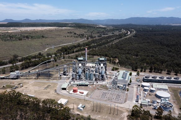 Redbank Power Station in Warkworth, NSW.
