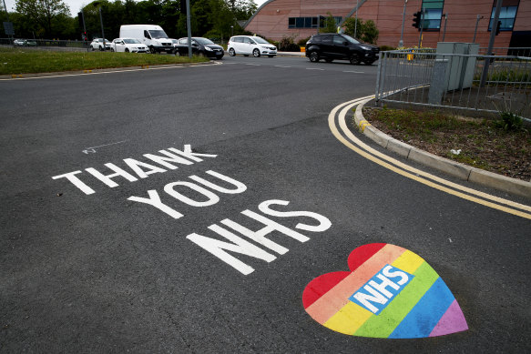 The UK nurse spent a year in Wales and recently assisted in administering the vaccine. 