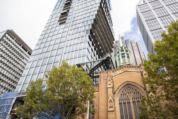 The landmark $1 billion 60 Martin Place redevelopment.