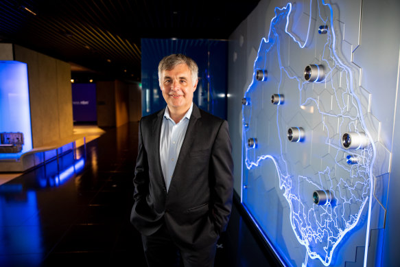 NBN Co chief Stephen Rue says the network is delivering on its promise of lifting Australia’s digital capability.
