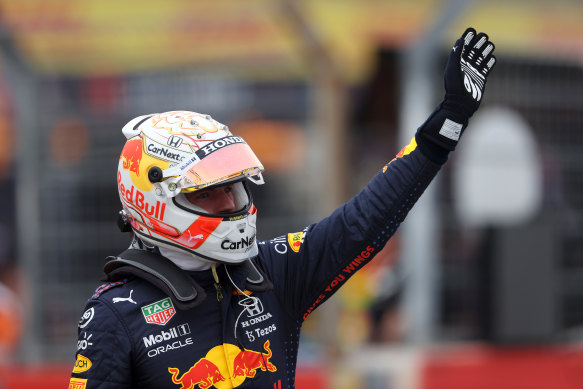Max Verstappen took pole position in France.