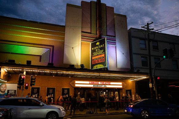 The Enmore Theatre is an art deco gem.