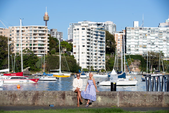 Rushcutters Bay is one of the potential locations for new swimming spots in Sydney Harbour.