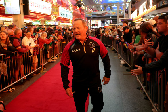 Kevin Walters on the red carpet in Las Vegas.