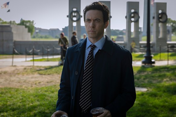 Ashley Zuckerman stars in the new season of Apple TV’s dystopian drama, Silo.