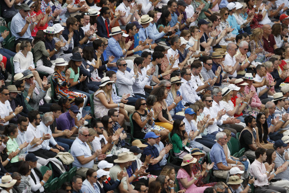 Wimbledon instituted a no jab or test, no entry policy for this year’s tournament.