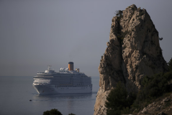 The Costa Luminosa arrives in Marseille on Thursday.