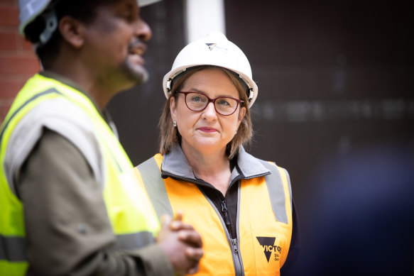 Premier Jacinta Allan.