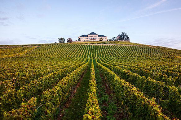 Número 2 do mundo... Schloss Johannisberg em Rheingau, Alemanha.