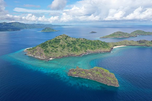 Ouenefou Island in Moheli National Park within the Comoros archipelago.