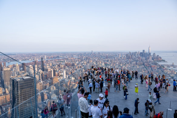 The Edge NYC. There are plenty of different observation deck options for visitors these days.