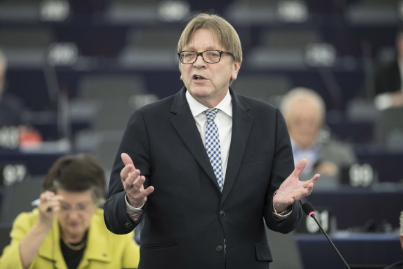 Former European Parliament Brexit chief Guy Verhofstadt.