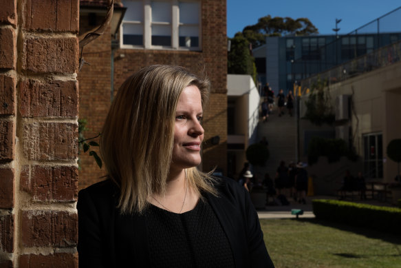 Daisy Turnbull Brown is director of wellbeing (formerly director of positive psychology) at St Catherine's School in Waverley.