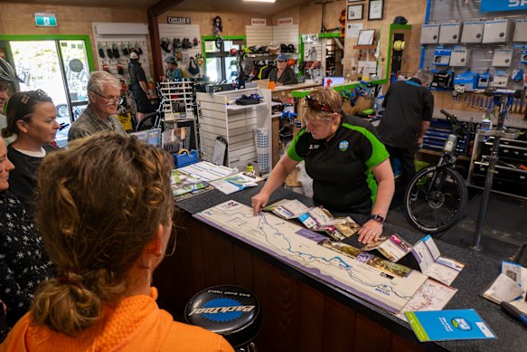 Talking trails at Bike It Now!