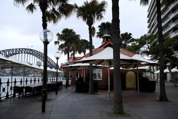 The Sydney Cove Oyster Bar has lots its tender for its iconic site.