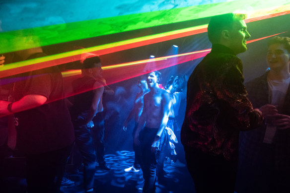 Oxford Street’s Heaven nightclub on Friday night.