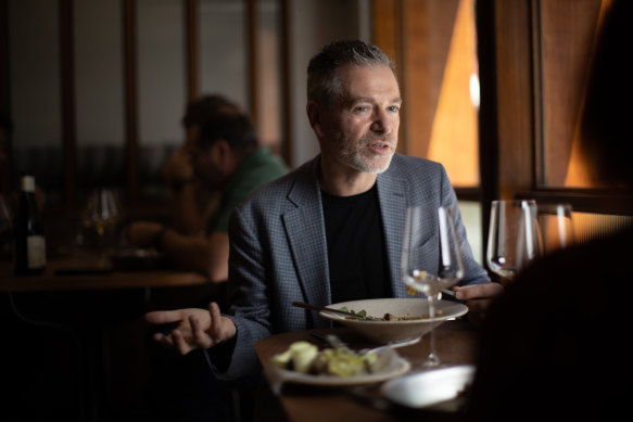 Low profile but packs a punch: Torben Brookman at Circl Wine House in Melbourne.