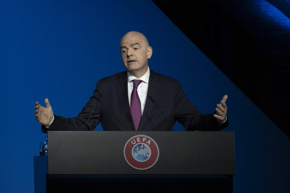 FIFA president Gianni Infantino has already flagged the opening of a "Global Football Assistance Fund" in response to the coronavirus pandemic.