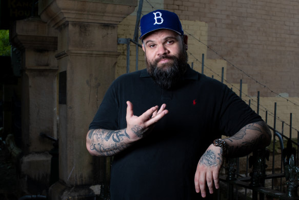 Rapper Adam Briggs: “Anything that paints Australia in a bad light is always going to be controversial.”