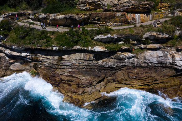 The Bondi to Coogee walk.