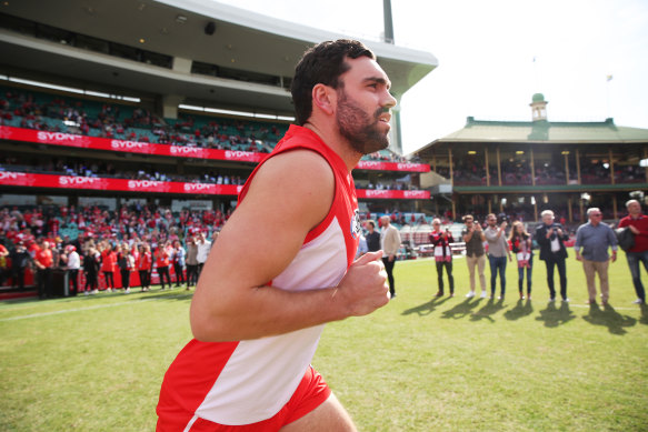 The Swans are not putting a timeline on Paddy McCartin’s return.