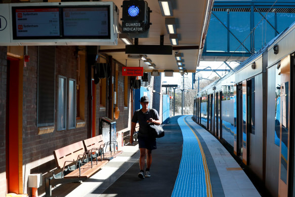 Station and onboard announcements on Sydney Trains are gradually being updated.