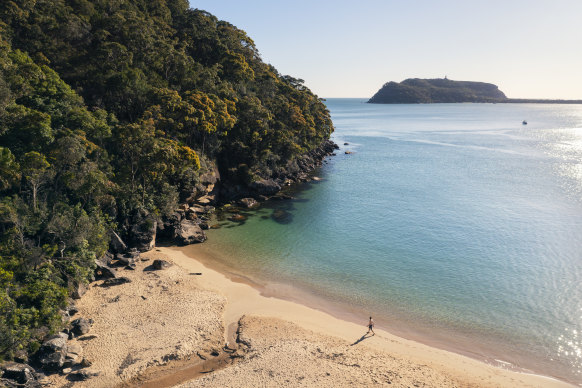 You can’t find a calmer swimming spot than Resolute Beach.