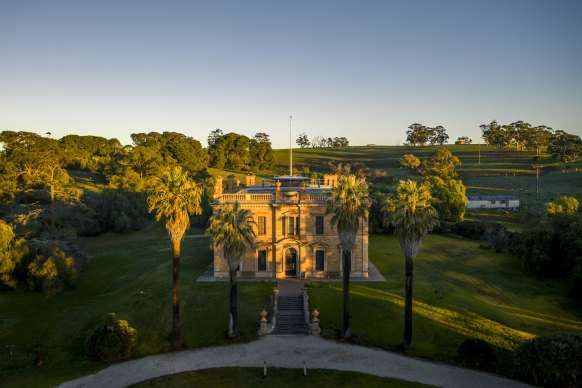 Kate Morton based the grand manor in her latest novel on Martindale Hall, pictured.