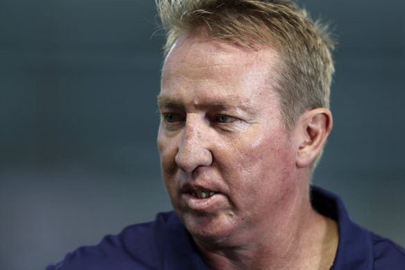 Roosters coach Trent Robinson.