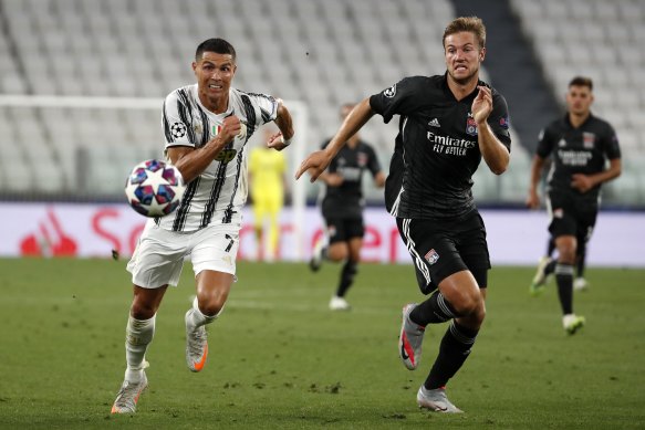 Juventus' Cristiano Ronaldo was in fine form but couldn't force Juventus over the line.