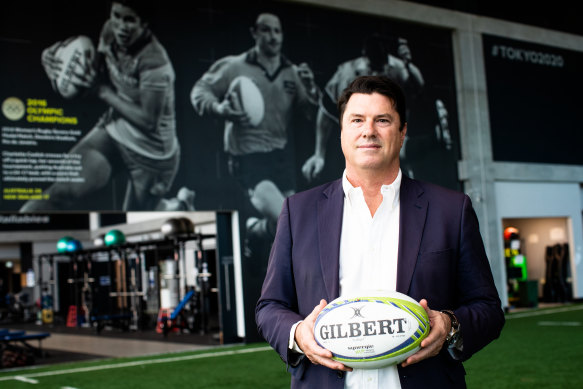 Rugby Australia chair Hamish McLennan.