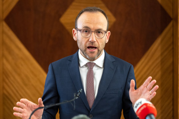 Greens leader Adam Bandt revealed the Department of Finance was doing a separate review.