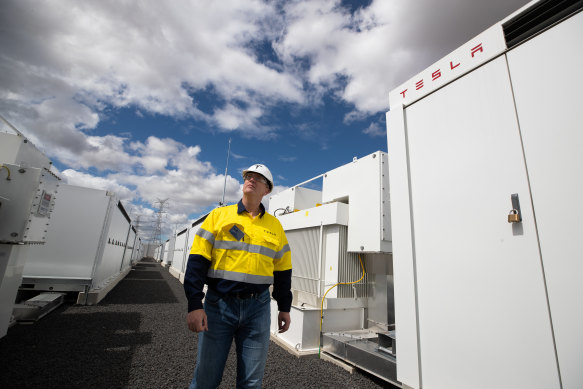 Victoria’s Big Battery opened near Geelong last year.