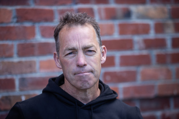 Alastair Clarkson speaks to media about the AFL investigation on his first official day as North Melbourne coach.