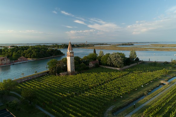 Venissa is made up of a winery and Michelin-starred restaurant in Venice’s lagoon.