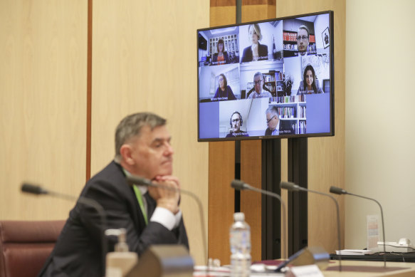 Chief Medical Officer Professor Brendan Murphy told a Senate select committee hearing on COVID-19 they should have formally quarantined travellers earlier.