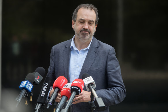 Racing Minister Martin Pakula.