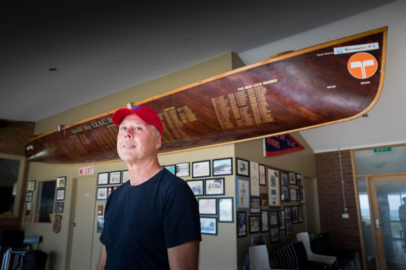 David Gorrie is leading a push to build Victoria’s first ocean safety centre at Apollo Bay. 