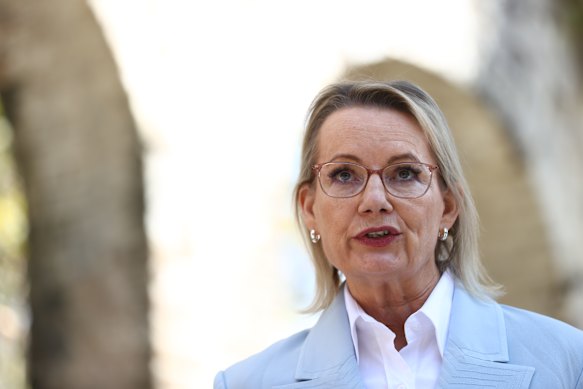 Opposition Leader Sussan Ley called for the government to split its environmental reform package to gain Coalition support.