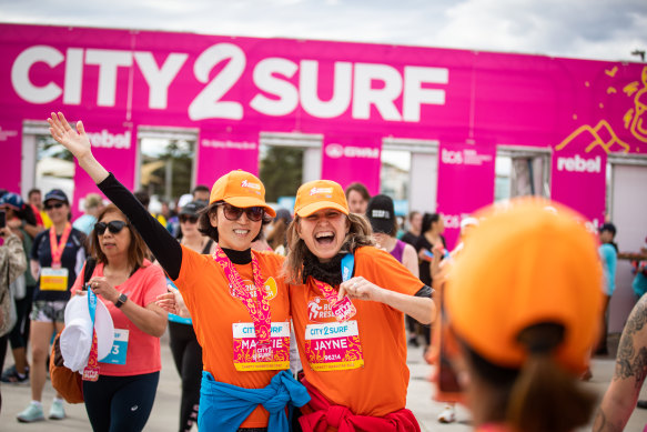 More than 78,000 people registered for this year's City2Surf on Sunday.
