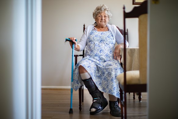 Lyn Barker is immune-compromised, which puts her at higher risk of antimicrobial-resistant infections. 