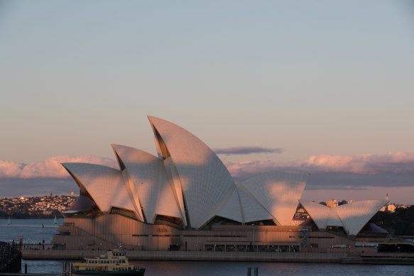 One of the venues for the Festival of Choral Music was the Sydney Opera House 