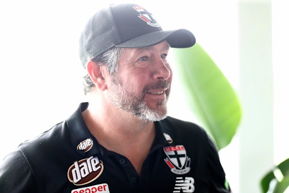 AFL 2022: Brett Rattan aiming and hoping for spirit from St Kilda Saints