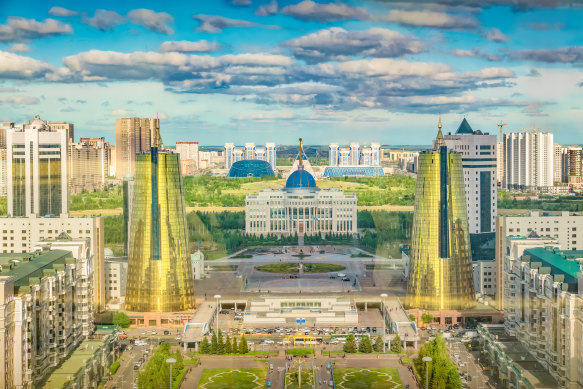 Astana features some of the world’s most amazing architecture.