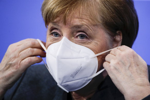 German Chancellor Angela Merkel held a crisis meeting with governors after some German regions halted the use of AstraZeneca vaccines in under-60s. 