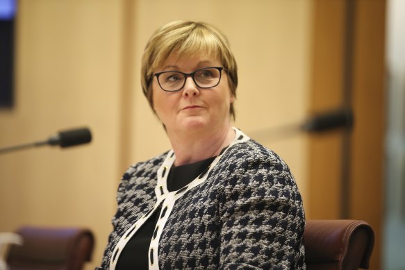 Former defence minister Linda Reynolds.